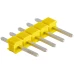 Header 16 Way Male Header Connector - Yellow (10 Pack