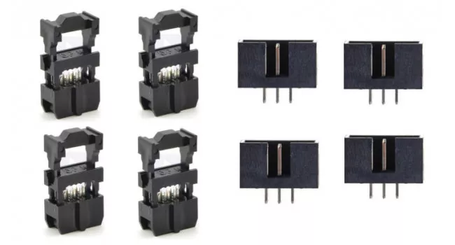 6-PIN IDC Connector M-F (4 Pack) 6-PIN IDC Connector M-F (4 Pack)