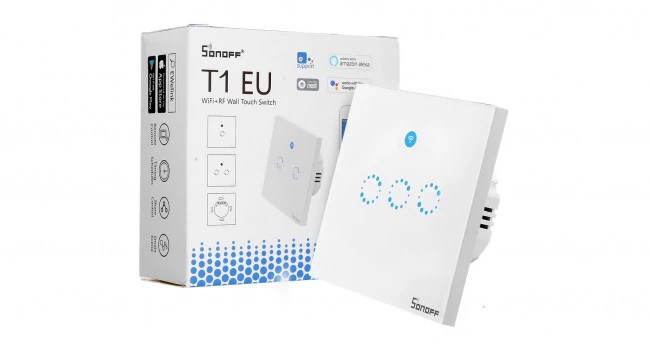 Sonoff T1 EU Wall Touch - 3 Way