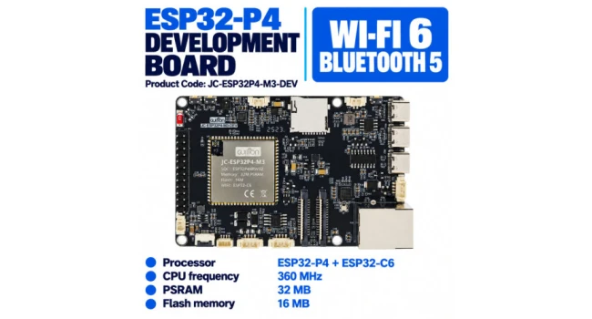 Guition ESP32P4-M3 Dev Module 32MB PSRAM 16MB Flash