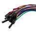 Male to Female DuPont Jumper Wires 100mm (20 Pack) Male to Female DuPont Jumper Wires 100mm (20 Pack)