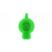 Green Chicken Head Knob - 14x20mm (4 Pack)