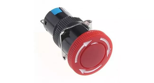 Emergency Stop Switch - Self Locking - 16mm Emergency Stop Switch - Self Locking - 16mm