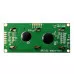 LCD Character Display, 16X2 Black on Green, I2C Interface, 3.3V