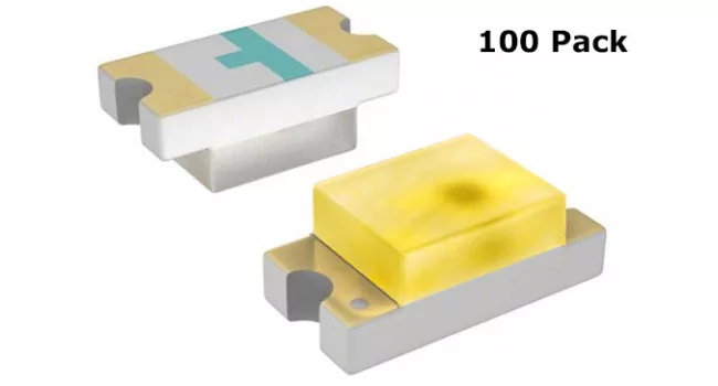 LED SMD 0603 - Yellow (100 Pack)