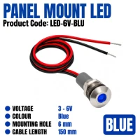LED Lamp Indicator 3-6V - Blue
