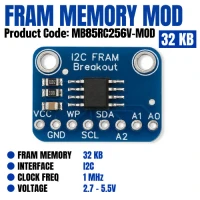 MB85RC256V 32KB I2C FRAM Memory Module