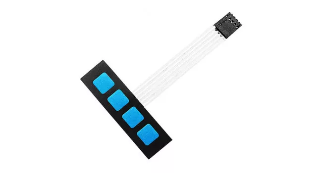 4-Key Membrane Switch Keypad 4-Key Membrane Switch Keypad