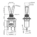 Toggle Switch 2-Position SPDT 3-Pin Right-Angle 250 VAC 2A Toggle Switch 2-Position SPDT 3-Pin Right-Angle 250 VAC 2A