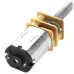 N20 Motor with 100mm M4 Shaft - 100RPM, 6V N20 Motor with 100mm M4 Shaft - 100RPM, 6V