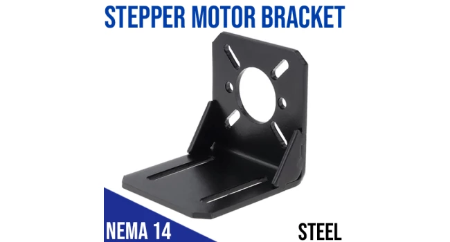 Stepper Motor Bracket - NEMA 14 Stepper Motor Bracket - NEMA 14