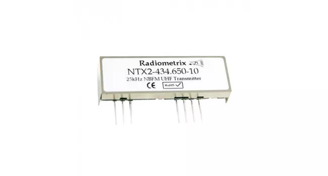 Radiometrix TX Module 434.650 MHZ, 10KB Radiometrix TX Module 434.650 MHZ, 10KB