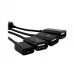 Micro USB to 4 Port Hub + Switch Micro USB to 4 Port Hub + Switch
