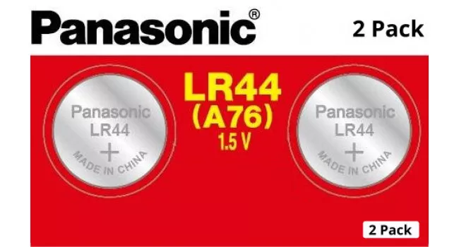 LR44/357A 1.5V Coin Battery (2 Pack)