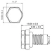Ventilation Plug M6 (4 Pack) Ventilation Plug M6 (4 Pack)