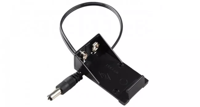 PP9 Battery Holder with DC Jack 2155
