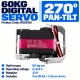 Digital Servo 60kg.cm with Pan & Tilt Kit + Servo Arms Digital Servo 60kg.cm with Pan & Tilt Kit + Servo Arms