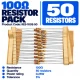 Resistor 100 Ohm 0.25W (50 Pack) Resistor 100 Ohm 0.25W (50 Pack)
