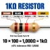 Resistor 1K 0.25W 5% (50 Pack) Resistor 1K 0.25W 5% (50 Pack)