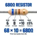 Resistor 680 Ohm 0.25W (50 Pack) Resistor 680 Ohm 0.25W (50 Pack)