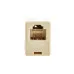 RJ45 6P6C Inline Connector (4 Pack) RJ45 6P6C Inline Connector (4 Pack)