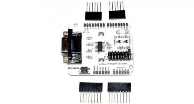 RS232 shield for Arduino V2 - End of Line RS232 shield for Arduino V2 - End of Line