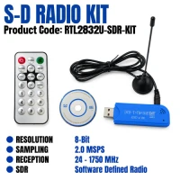 Software Defined Radio Receiver USB Stick - RTL2832 w/R820T Software Defined Radio Receiver USB Stick - RTL2832 w/R820T