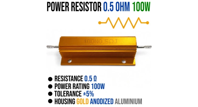 0.5 Ohm 100W Power Resistor
