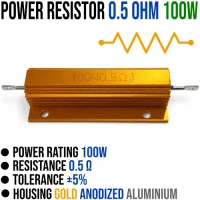 0.5 Ohm 100W Power Resistor 0.5 Ohm 100W Power Resistor