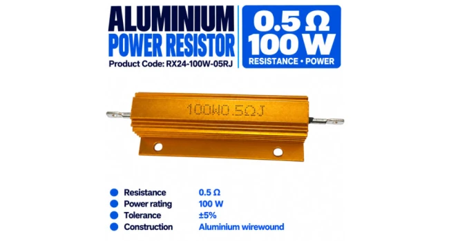 0.5 Ohm 100W Power Resistor