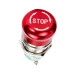 Emergency Stop Switch - Smooth Metal Emergency Stop Switch - Smooth Metal