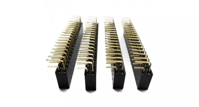 Stacking Header 2x20 90 deg (4 Pack)