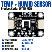 SHT45-MOD Precision Temperature and Humidity Sensor – Qwiic SHT45-MOD Precision Temperature and Humidity Sensor – Qwiic
