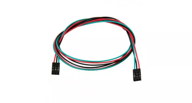 DUPONT 3 Pin Female to Female Cable (4 Pack)