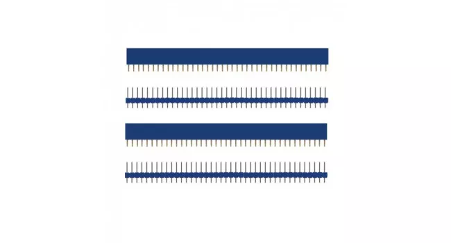 SIP 40 Way Header Kit - Blue SIP 40 Way Header Kit - Blue