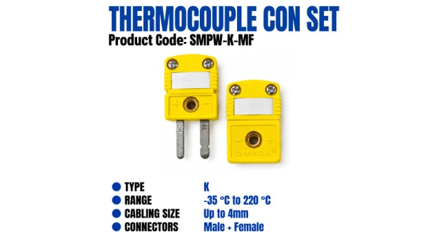 Thermocouple Connector Set Thermocouple Connector Set