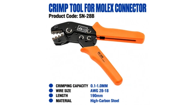 Crimp Tool For Molex Connector