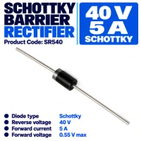 SR 540 Schottky Diode DO-27 (10 Pack) SR 540 Schottky Diode DO-27 (10 Pack)