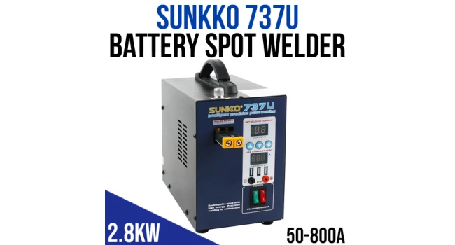 SUNKKO 737U Lithium Battery Spot Welder SUNKKO 737U Lithium Battery Spot Welder