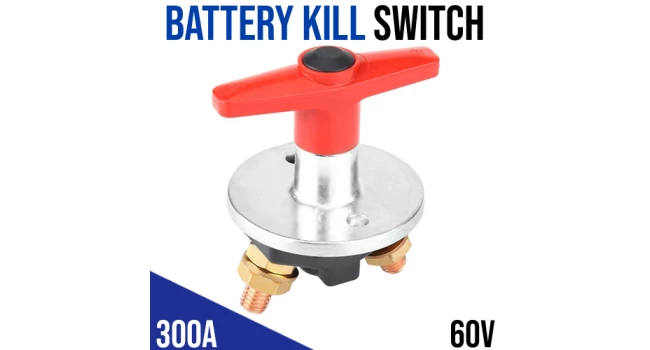 Battery Kill Switch - 300A 60V Battery Kill Switch - 300A 60V
