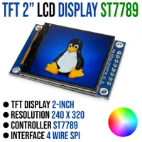 TFT LCD Display 2 Inch 240x320 SPI ST7789 TFT LCD Display 2 Inch 240x320 SPI ST7789