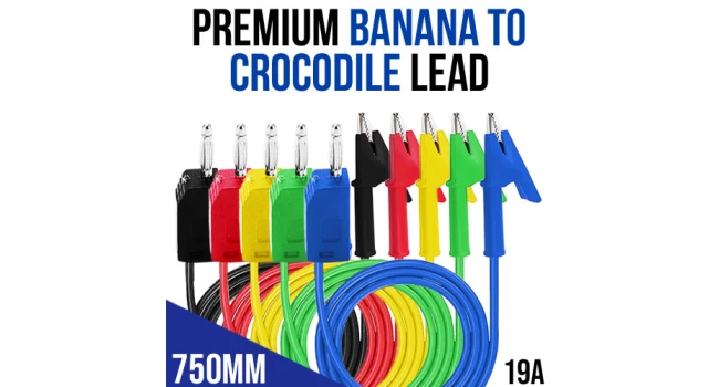 Premium Banana to Croc Lead - 5 Colours Premium Banana to Croc Lead - 5 Colours