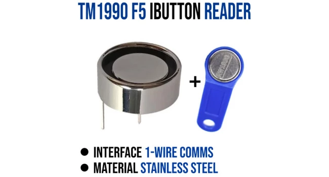 TM1990 F5 iButton Reader Module TM1990 F5 iButton Reader Module