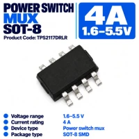 Power Switch Mux 1.6-5.5V 4A SOT-8 Power Switch Mux 1.6-5.5V 4A SOT-8