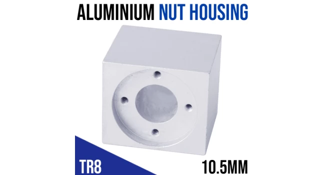 TR8 Aluminium Nut Housing - 10.5mm TR8 Aluminium Nut Housing - 10.5mm