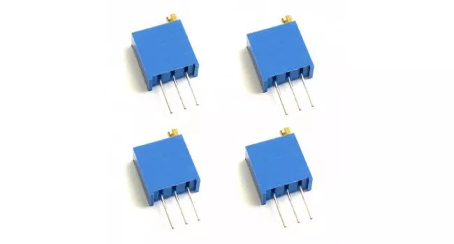 Multiturn Trimpot  3296W Series 100K Vertical (4 Pack)