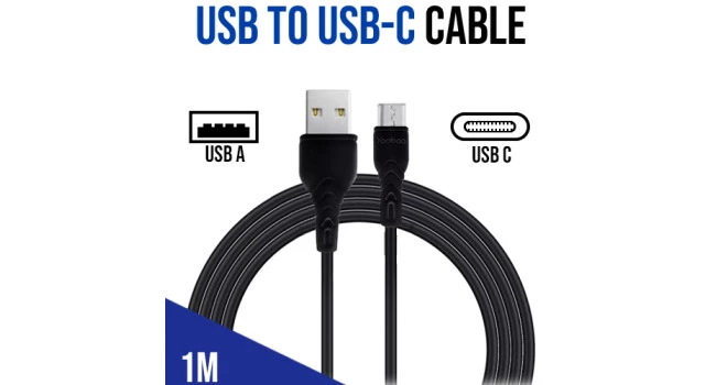 USB to USB-C Cable - 1m USB to USB-C Cable - 1m