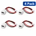 USB-C Panel Mount Cable - White (4 Pack) USB-C Panel Mount Cable - White (4 Pack)
