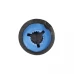 Knob Black Blue Insert 4 Pack Knob Black Blue Insert 4 Pack