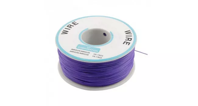Wire 30AWG PVC - Purple 305M Wire 30AWG PVC - Purple 305M